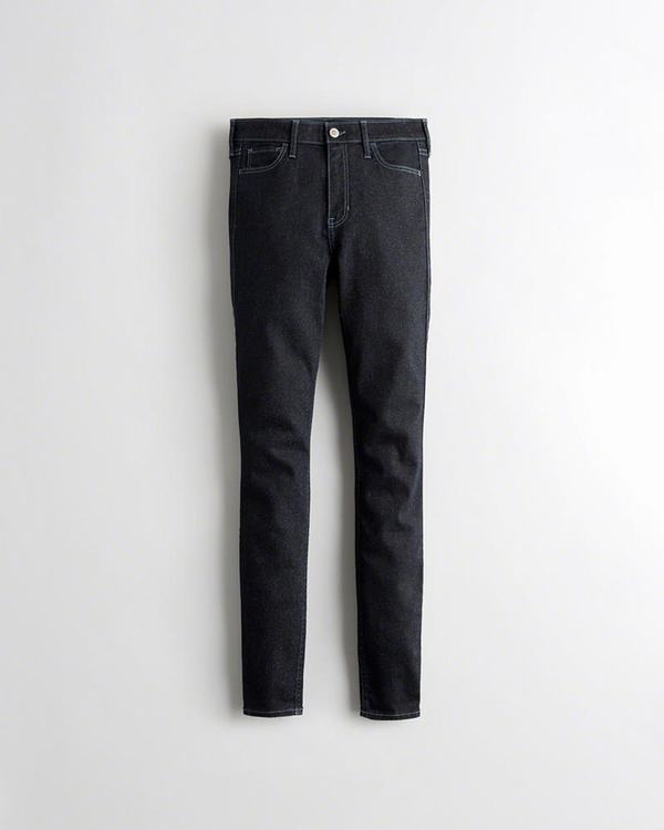 Pantalones vaqueros hollister mujer hot sale